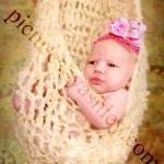 Hanging sling photo prop