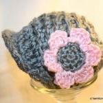 Crochet newsboy hat