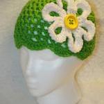 Hippie Flower Crochet Cloc..