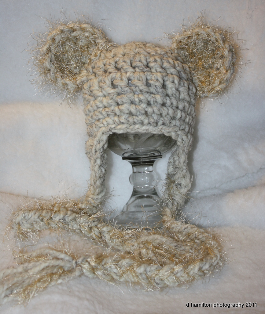 Crochet Koala hat