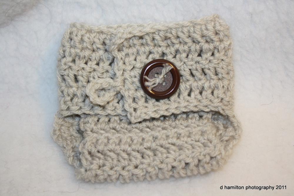 Button diaper cover