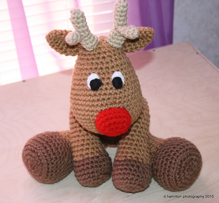 Crochet Rudolph on Luulla