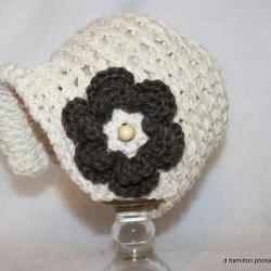 Crochet newsboy hat