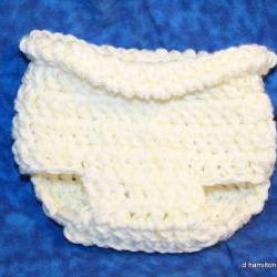 Crochet diaper covers - great photo prop