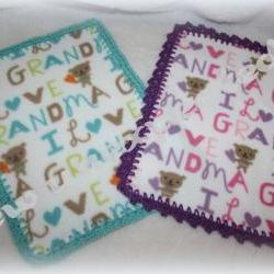 I love Grandma Lovey blanket